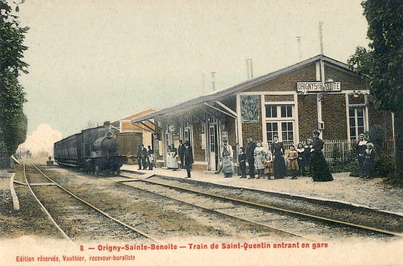 Nord Est Origny Sainte Benoite Gare 120T Cockerill (colorise¦üe).jpg